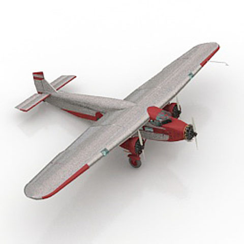 Free Airplane N11 3D model_1 for 3ds Max Library Download